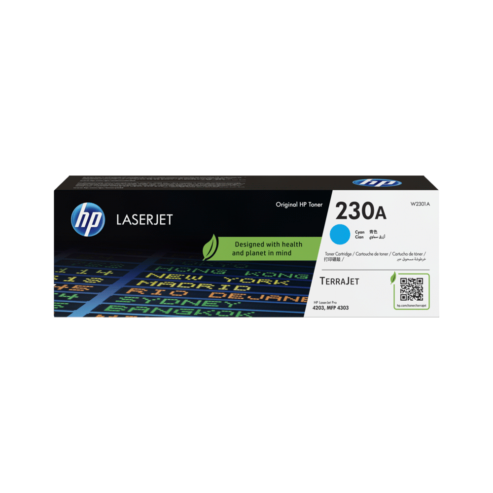 TONER HP  230A CYAN W2301A 4203/MFP 4303