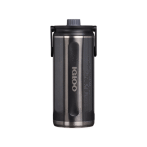 BOTELLA IGLOO  2.4L SSTL CHUG BTL NEGRO CARBONITE C/MANIJA 4P 71101