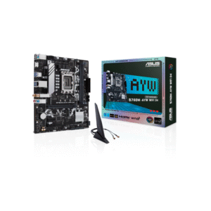 MB 1700 B760M-AYW WIFI D4 ASUS S/R/HDMI/2M2/DDR4/USB3.2/MATX
