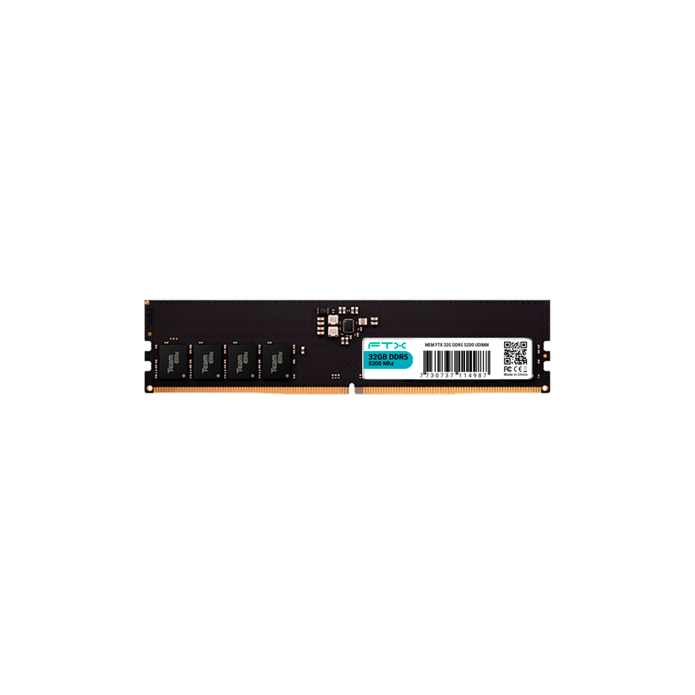 MEM DDR5 32G 5200 FTX 114987 1 A¥O GARANTIA