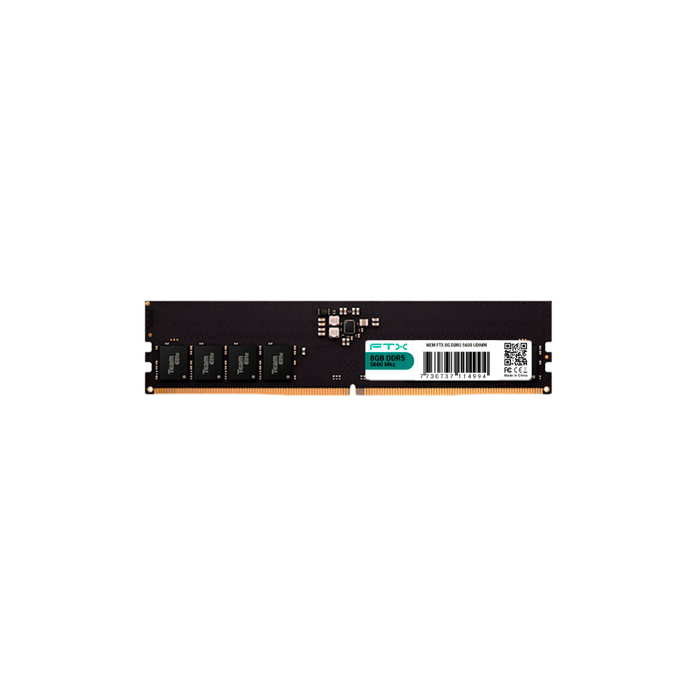 MEM DDR5 8G 5600 FTX 114994 1 A¥O GARANTIA