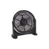 VENTILADOR DE PISO FTX 3 VELOCIDADES RAFAGA 90W 220V NEGRO