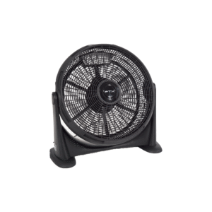 VENTILADOR DE PISO FTX 3 VELOCIDADES RAFAGA 90W 220V NEGRO