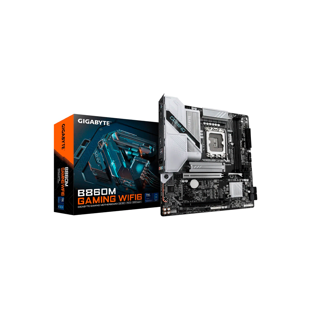MB 1851 B860M GAMING WIFI6 DDR5 GIGABYTE S/R/HDMI/DP/2M2/USB3.2/MATX