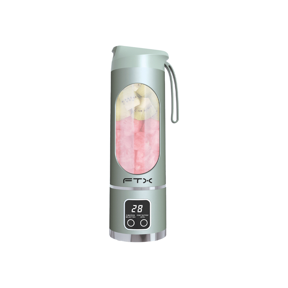 LICUADORA PORTATIL FTX 25W RECARG 3 FUNCIONES VERDE PB-GR 127123