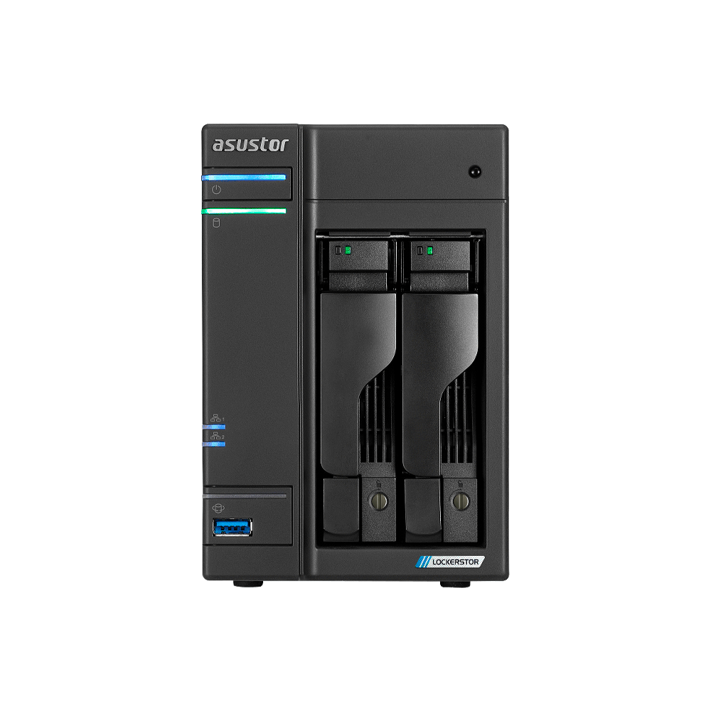 NAS ASUSTOR AS6702T V2 QC 2.0/2BAY/4G/4 M.2/2-GBLAN/HDMI/2USB3.2