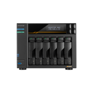 NAS ASUSTOR AS6806T QC 2.3/6BAY/16G/4-GBLAN/4 M.2/2USB4/3USB3.2