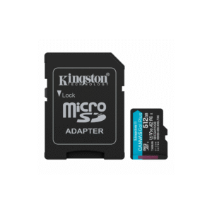 MEM MICRO SD KINGSTON 512GB SDCG4/512GB 200/160 CANVAS GO PLUS C/ADA