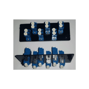 PANEL ADAPTADOR FIBRA O. DUPLEX  X6 LC-UPC SM 12P LP-F1716CBKS11 LANPR