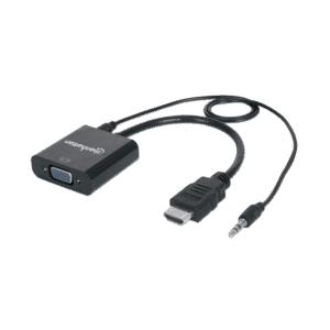 ADAP HDMI-VGA/AUDIO MANH 151559 BOLSA NEGRO