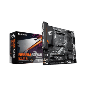 MB AM4 B550M AORUS ELITE GIGABYTE S/R/HDMI/DVI/2M2/DDR4/USB3.2/MATX