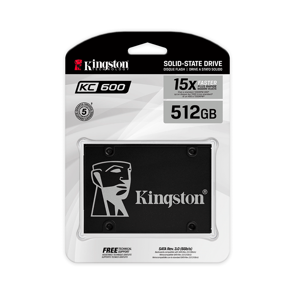 SSD 2.5 SATA3 512GB KINGSTON SKC600/512G 550/520