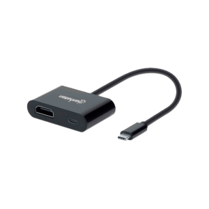 ADAP USB-C/HDMI MANH 153416 USB-C POWER/4K/60HZ/60W NEGRO