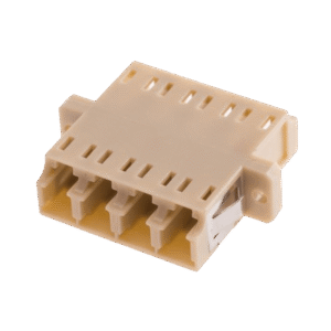 ADAPTADOR FIBRA O. DUPLEX LC MM OM3 AMP