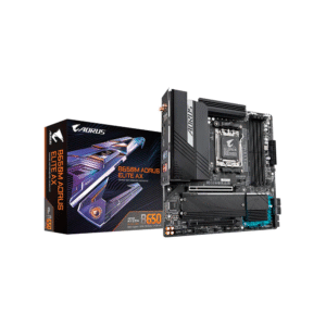MB AM5 B650M AORUS ELITE AX DDR5 GIGABYTE S/R/HDMI/DP/2M2/WIFI/USB/MAT
