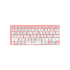 TECLADO BT FTXB1000 ULTRA SLIM POR/ROSA 099543